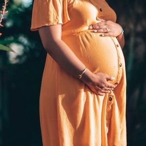 Stella Tweed Maternity Dress